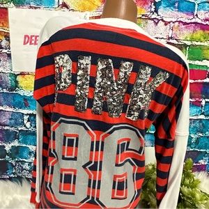 PINK VS XS BLING LONG SLEEVE